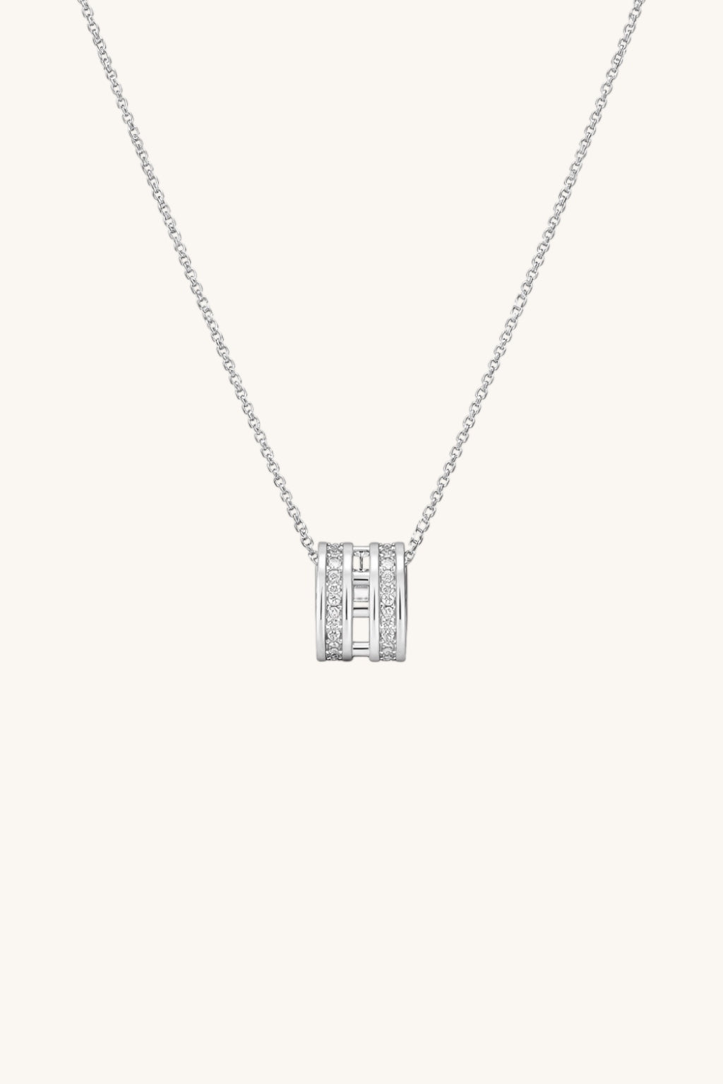 Anna Barrel Slider Pendant Necklace