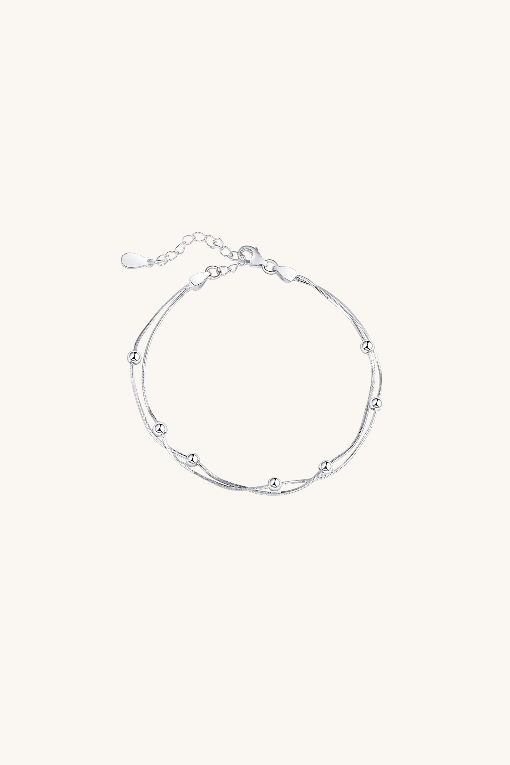 Lovina Tiny Beads Double Layered Bracelet