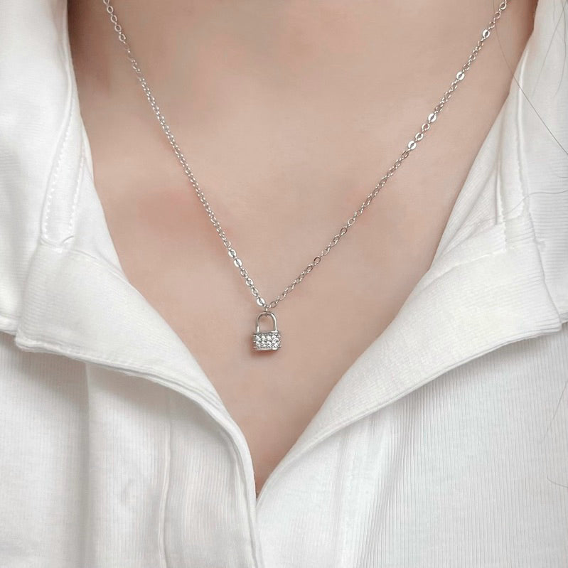 Jannie Lock Pendant Necklace