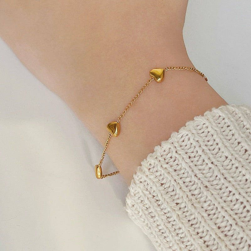 Irie Heart Chain Bracelet