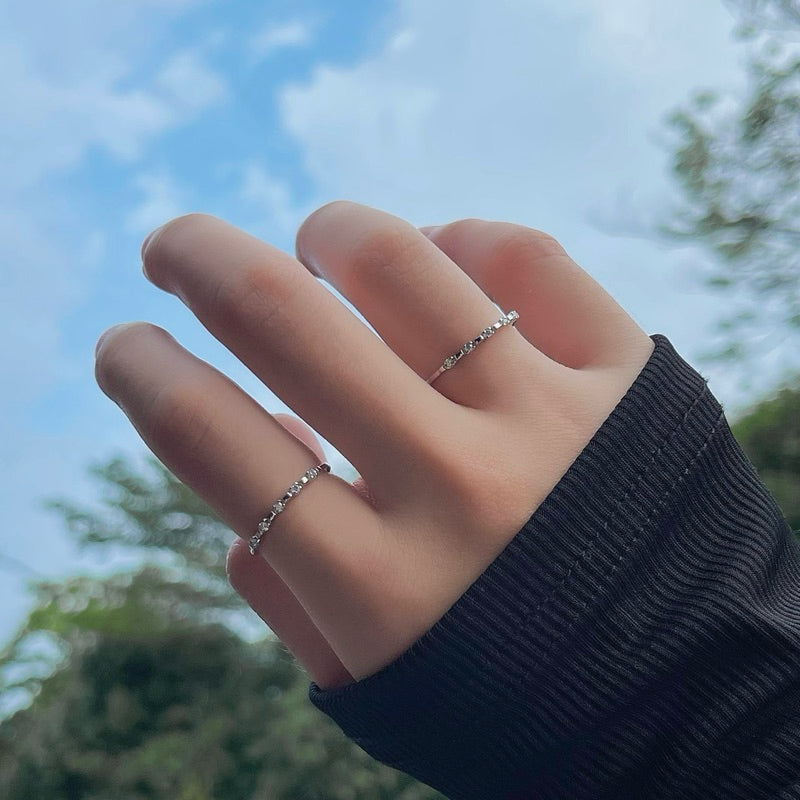 Gabby White Zirconia Ring