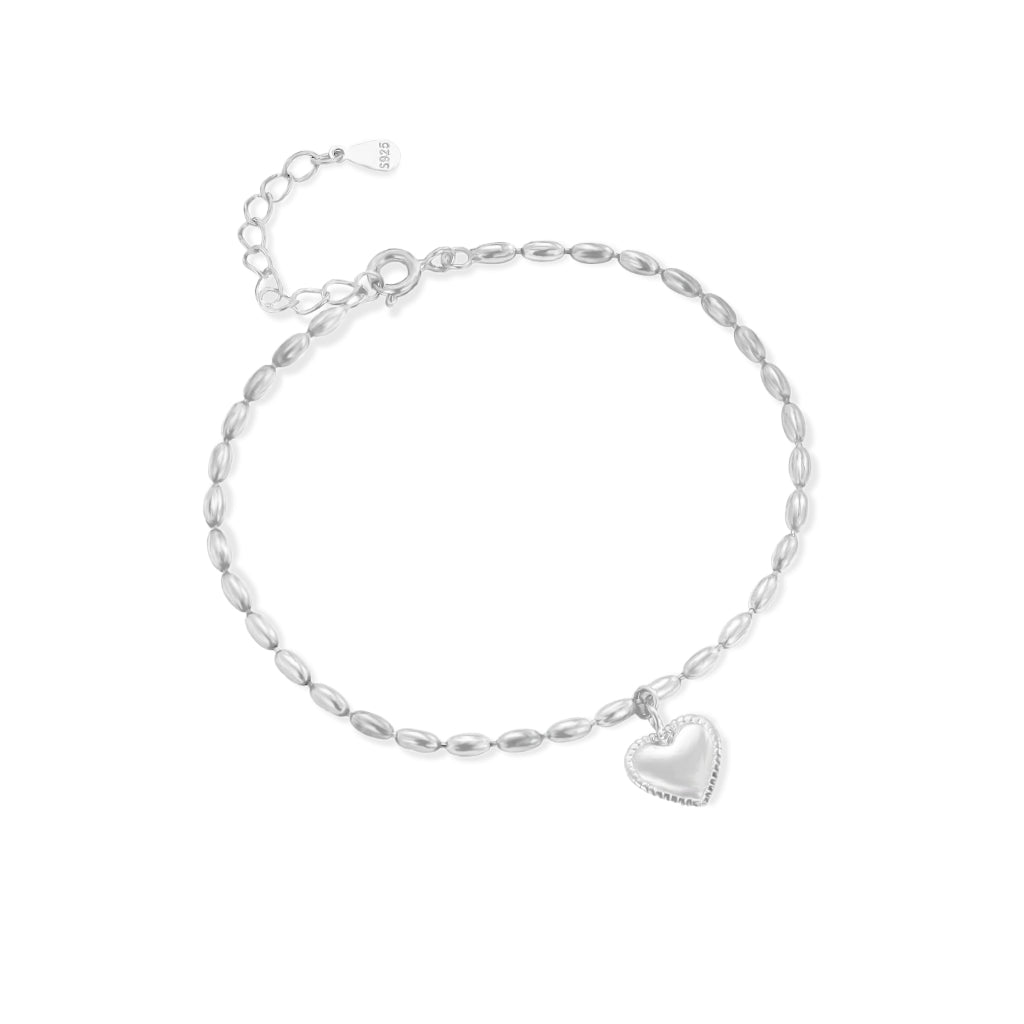 Kate Heart Pendant Bracelet