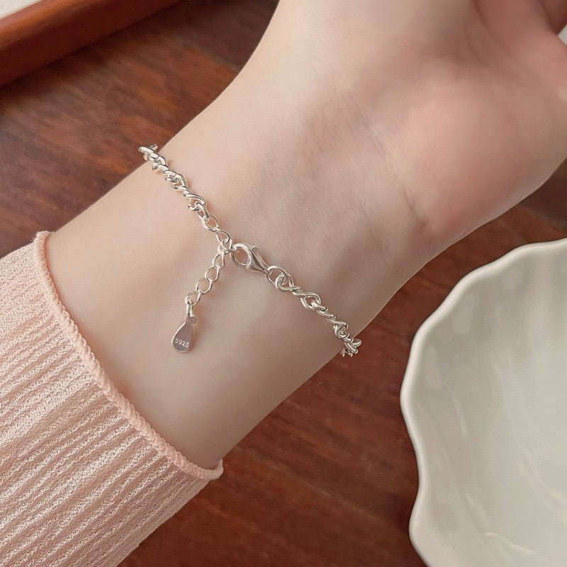 Bunny Ribbon Knot Adjustable Bracelet
