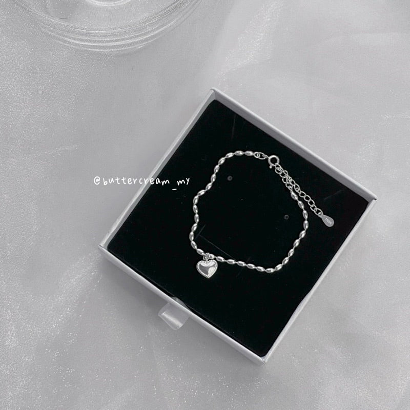 Kate Heart Pendant Bracelet