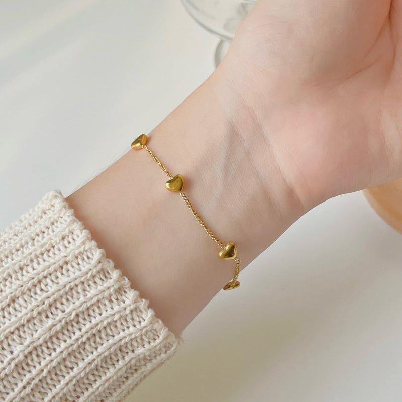 Irie Heart Chain Bracelet