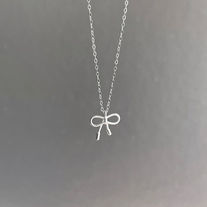 Annies Ribbon Rope Necklace