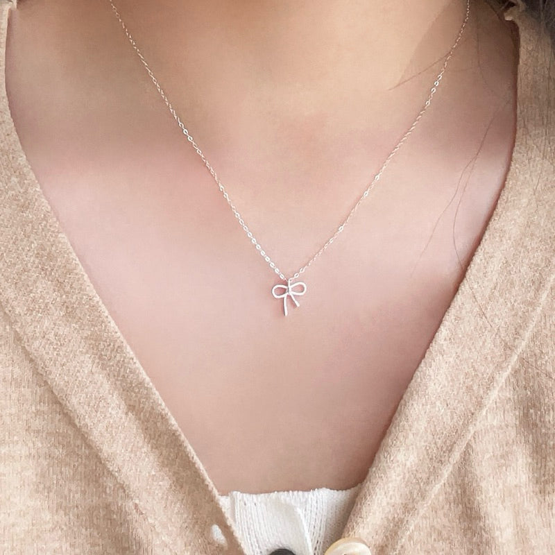 Annies Ribbon Rope Necklace
