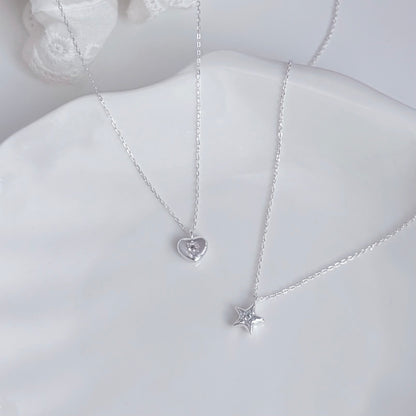 Doris Sparkling Star Pendant Necklace