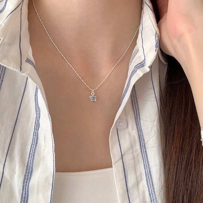 Jojo Blue Ocean Star Necklace