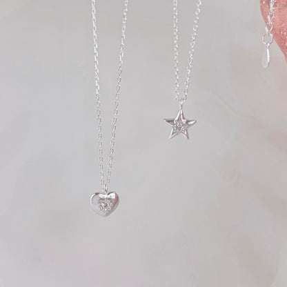 Doris Sparkling Star Pendant Necklace