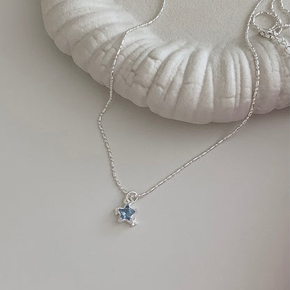 Jojo Blue Ocean Star Necklace