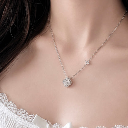 Erina Duo Clover Necklace