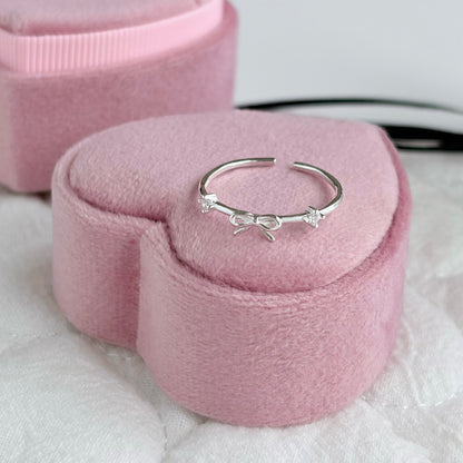 Camille Ribbon with Zirconia Ring