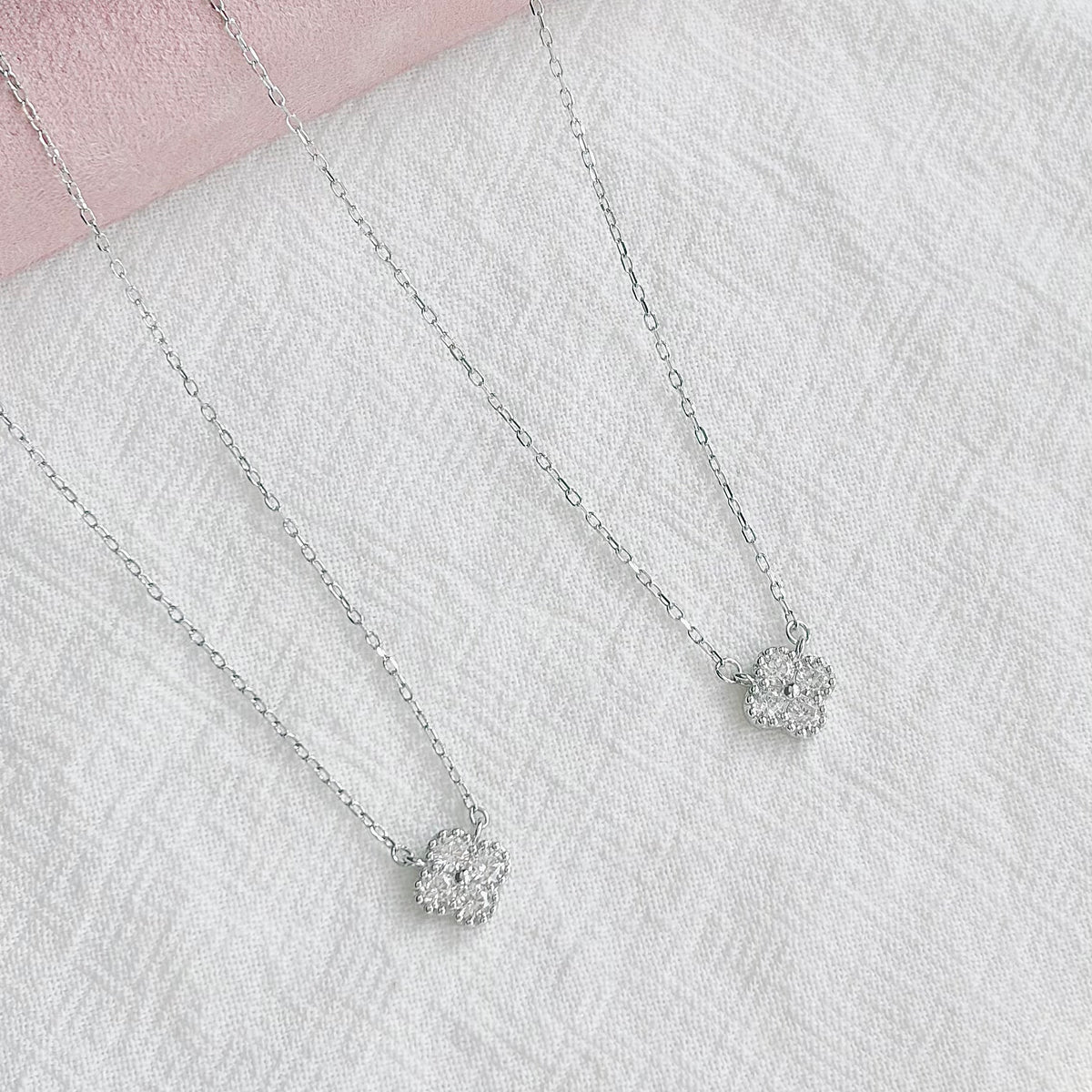 Celine Petite Clover Necklace