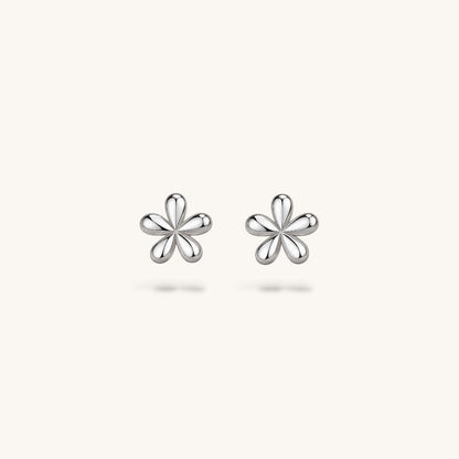 Ivy Mini Flower Stud Earrings