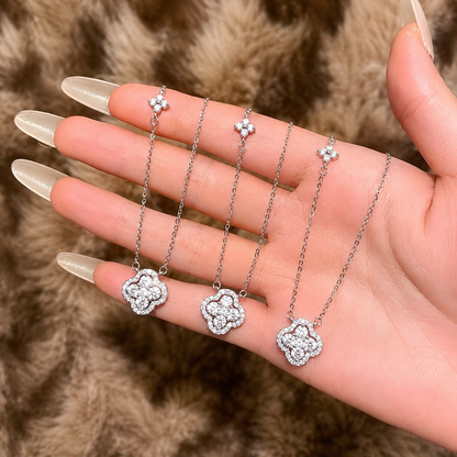Erina Duo Clover Necklace