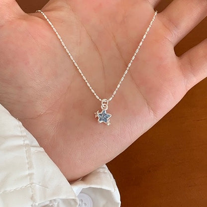 Jojo Blue Ocean Star Necklace