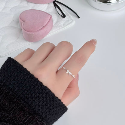 Camille Ribbon with Zirconia Ring