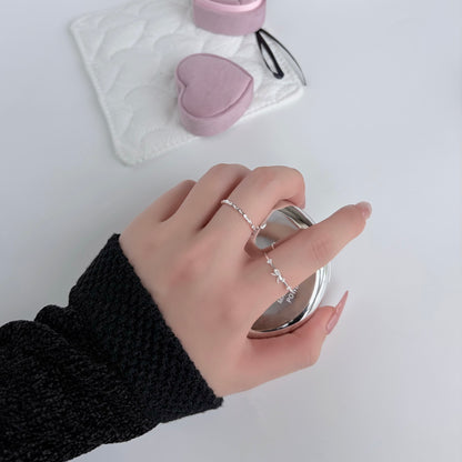 Camille Ribbon with Zirconia Ring