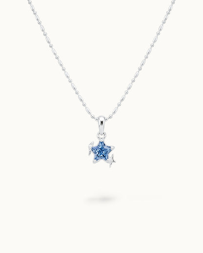 Jojo Blue Ocean Star Necklace