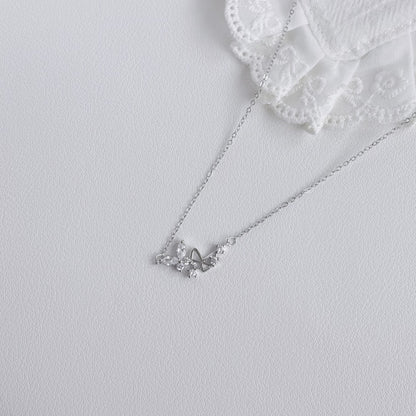 Vasley Butterfly Diamond Necklace