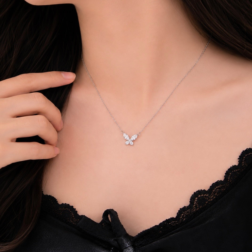 Lizz Dainty Butterfly Necklace