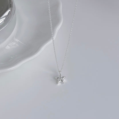Doris Sparkling Star Pendant Necklace