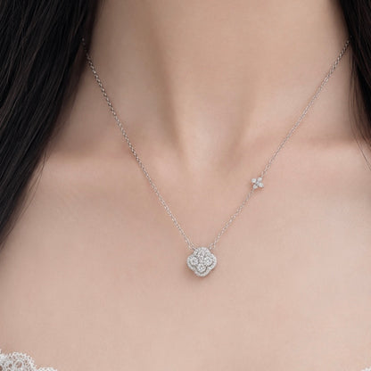 Erina Duo Clover Necklace