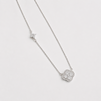 Erina Duo Clover Necklace