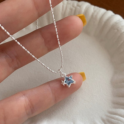 Jojo Blue Ocean Star Necklace