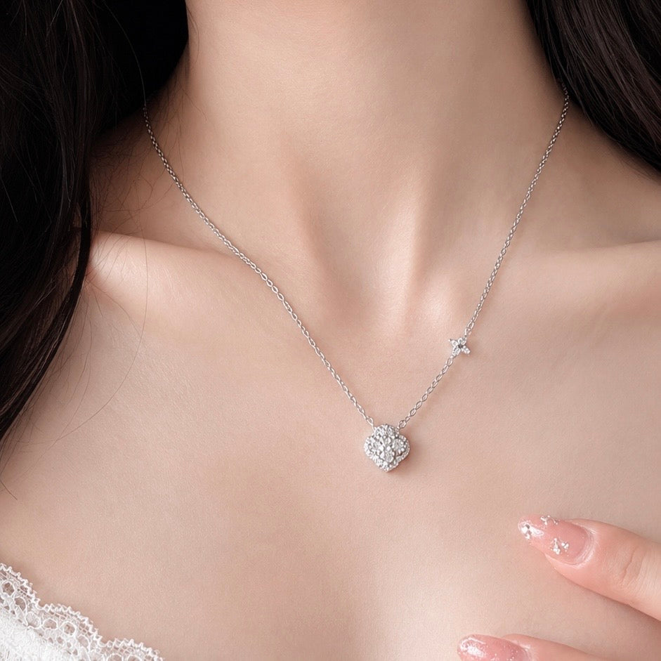 Erina Duo Clover Necklace
