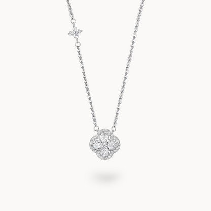 Erina Duo Clover Necklace