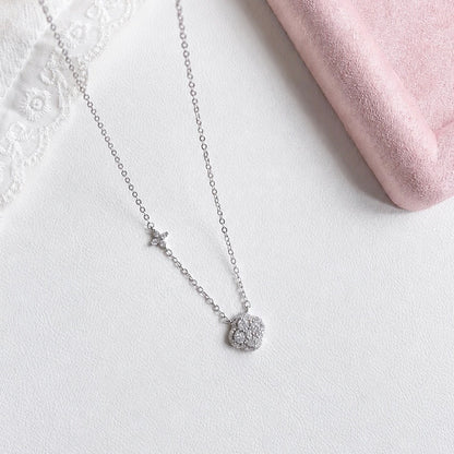 Erina Duo Clover Necklace