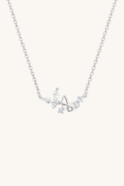Vasley Butterfly Diamond Necklace