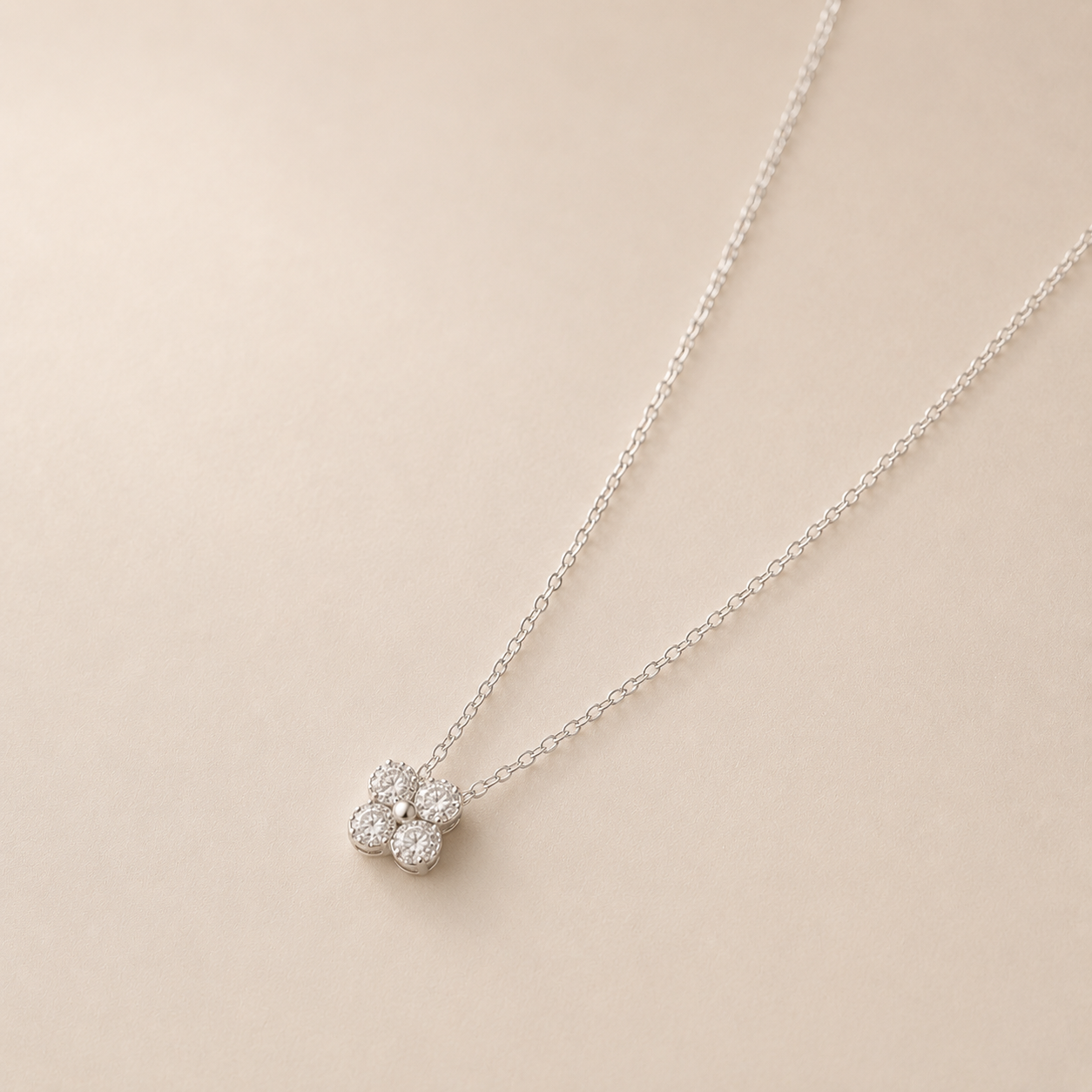 Celine Petite Clover Necklace