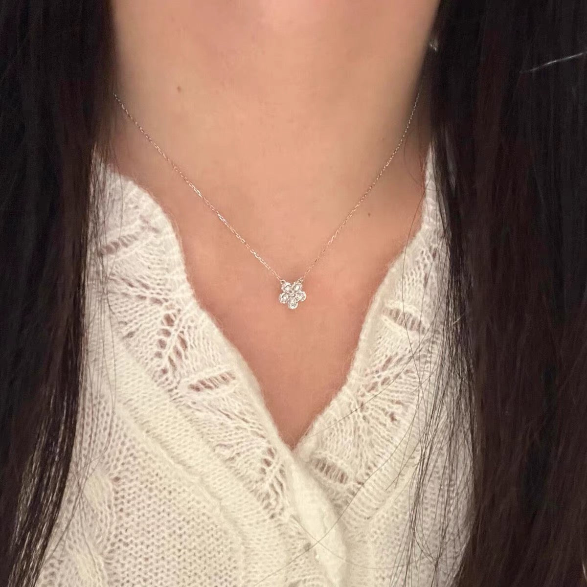 Evia Floral Necklace