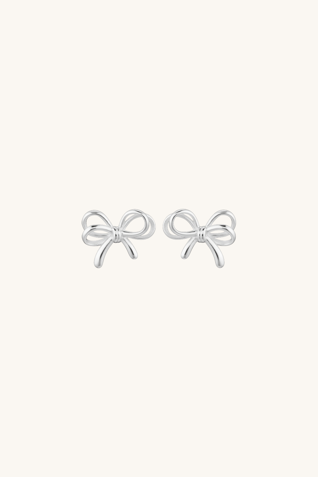 Coni Ribbon Bow Knot Earrings
