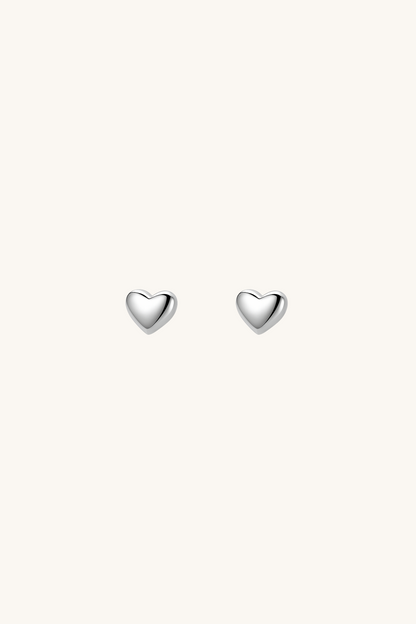 Effie Mini Heart Stud Earrings