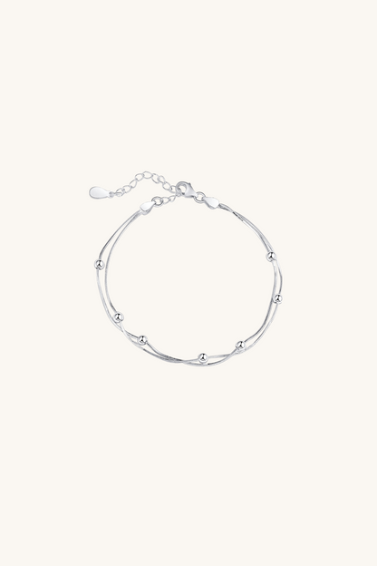Lovina Tiny Beads Double Layered Bracelet