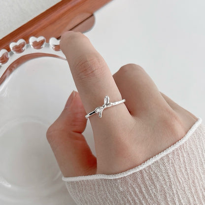 Bowy Ribbon Knot Ring