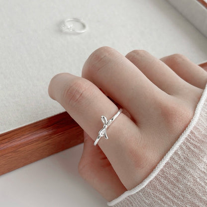 Bowy Ribbon Knot Ring