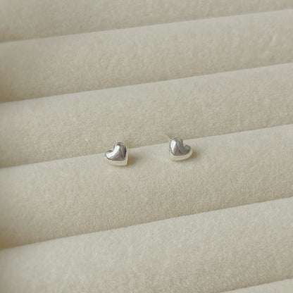 Effie Mini Heart Stud Earrings