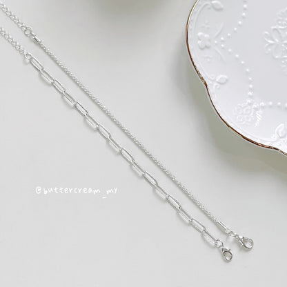 Stella Double Chain & Link Bracelet