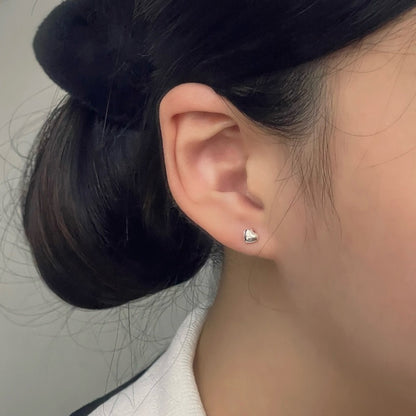 Effie Mini Heart Stud Earrings